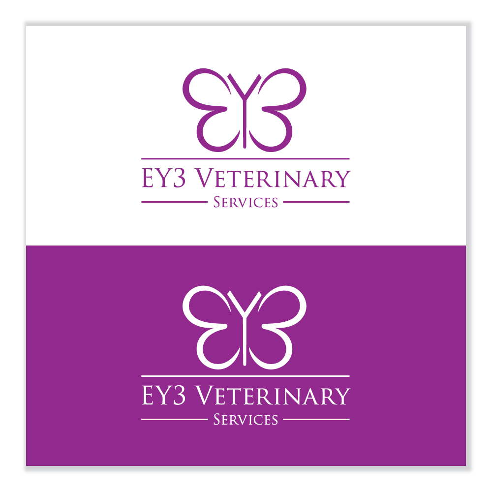 Diseño de Logo por Sujit Banerjee para EY3 Veterinary Services | Diseño #27114891