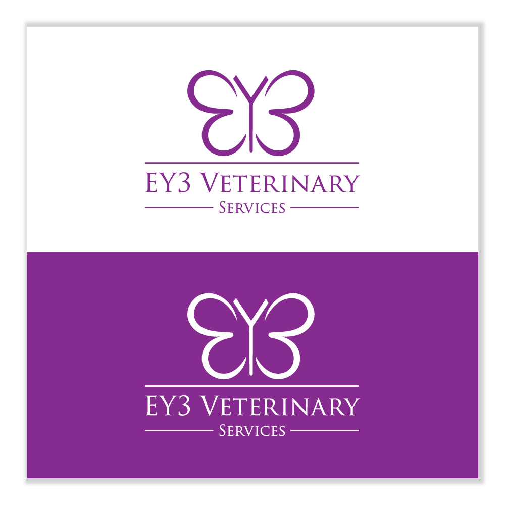 Diseño de Logo por Sujit Banerjee para EY3 Veterinary Services | Diseño #27114892
