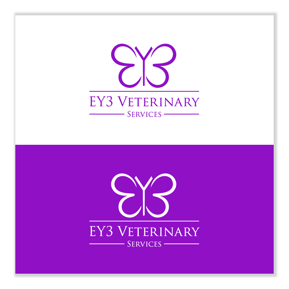 Diseño de Logo por Sujit Banerjee para EY3 Veterinary Services | Diseño #27120604