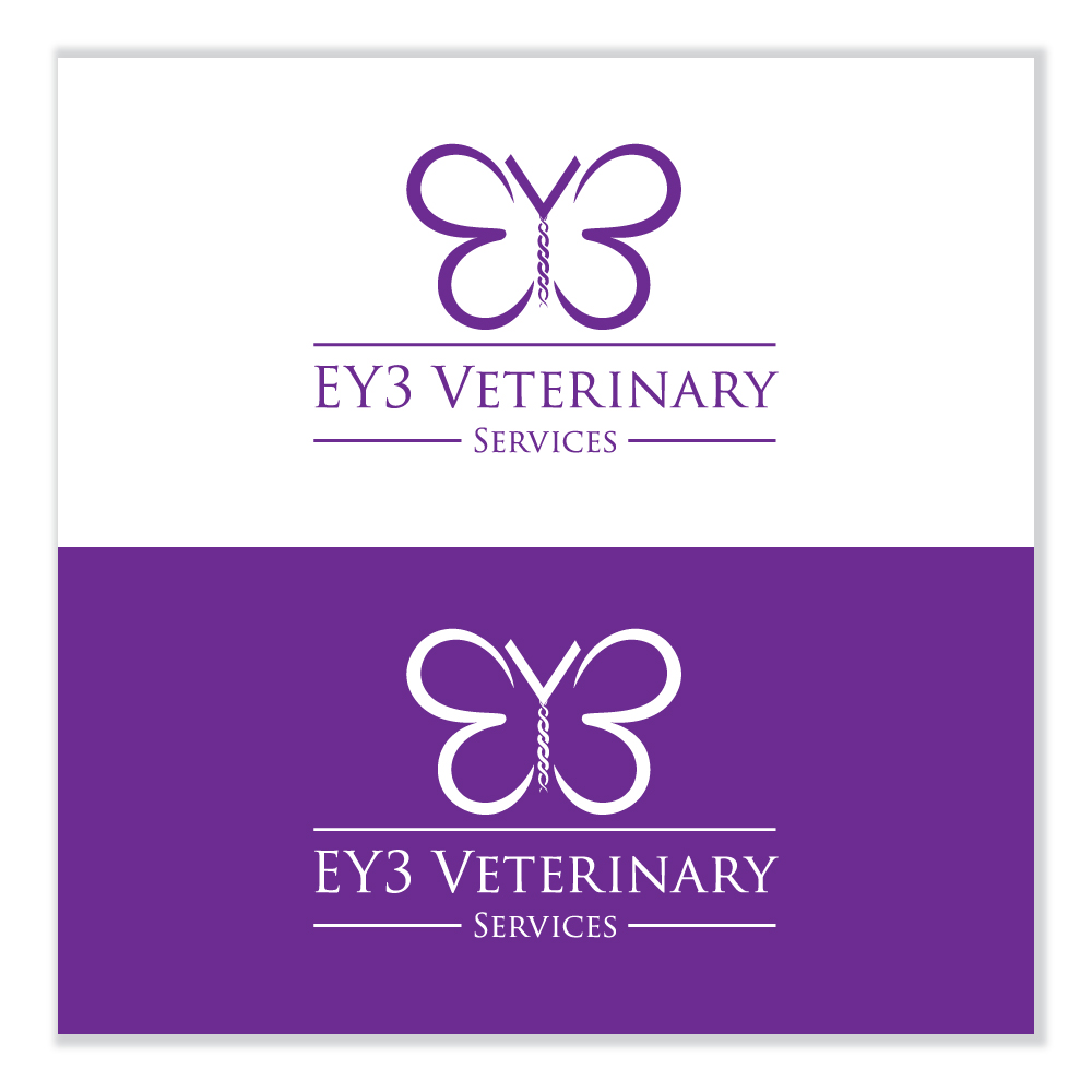 Logo-Design von Sujit Banerjee für EY3 Veterinary Services | Design #27124680