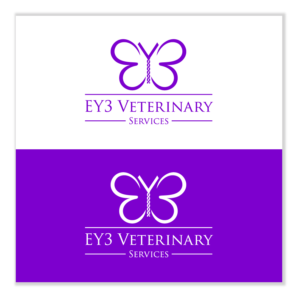 Logo-Design von Sujit Banerjee für EY3 Veterinary Services | Design #27124681
