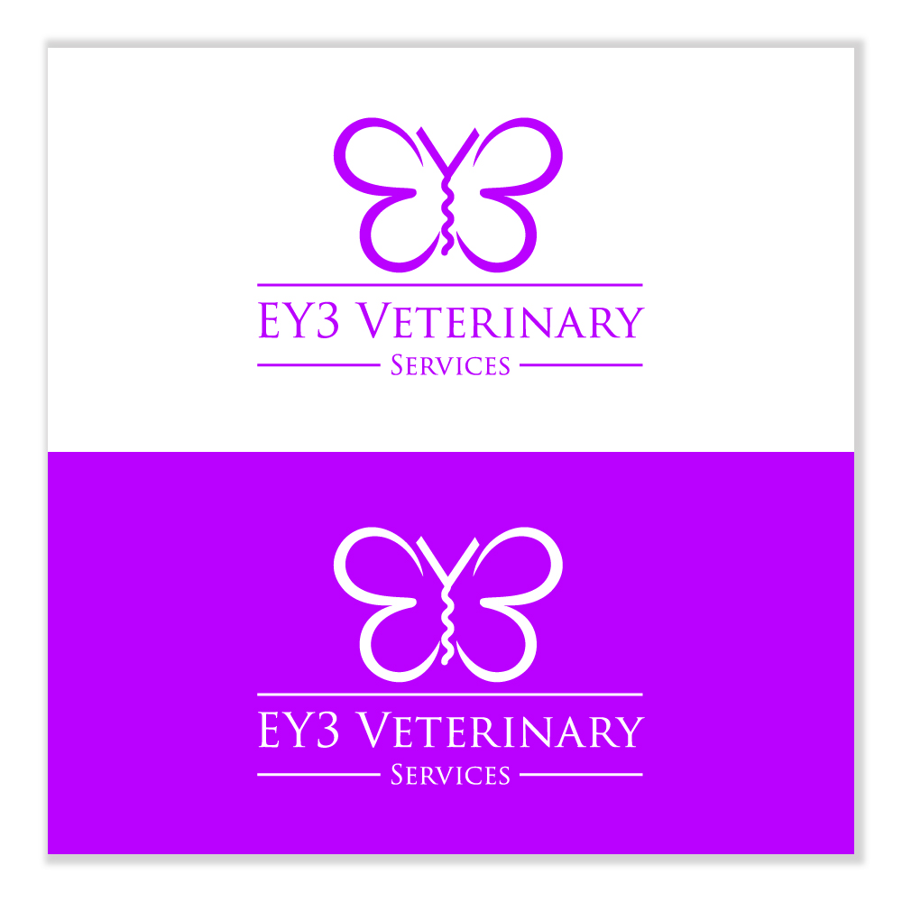Logo-Design von Sujit Banerjee für EY3 Veterinary Services | Design #27124682