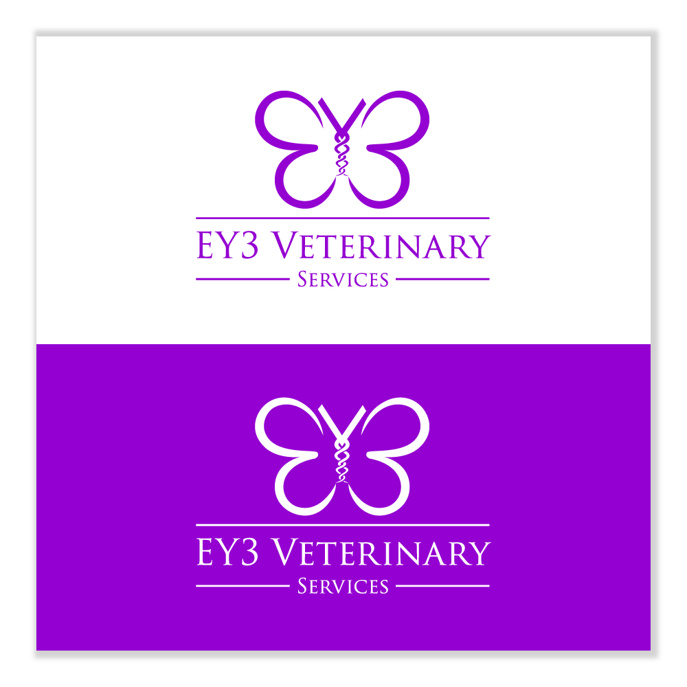 Logo-Design von Sujit Banerjee für EY3 Veterinary Services | Design #27124683