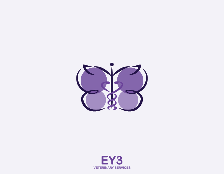 Logo-Design von paoleta_y für EY3 Veterinary Services | Design #27091723