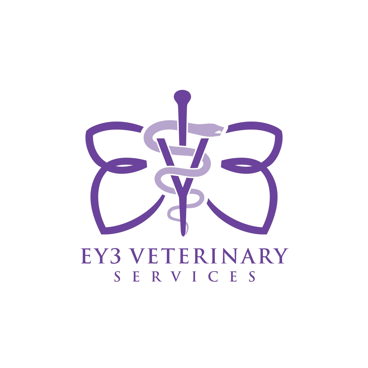 Diseño de Logo por N83touchthesky para EY3 Veterinary Services | Diseño #27093882