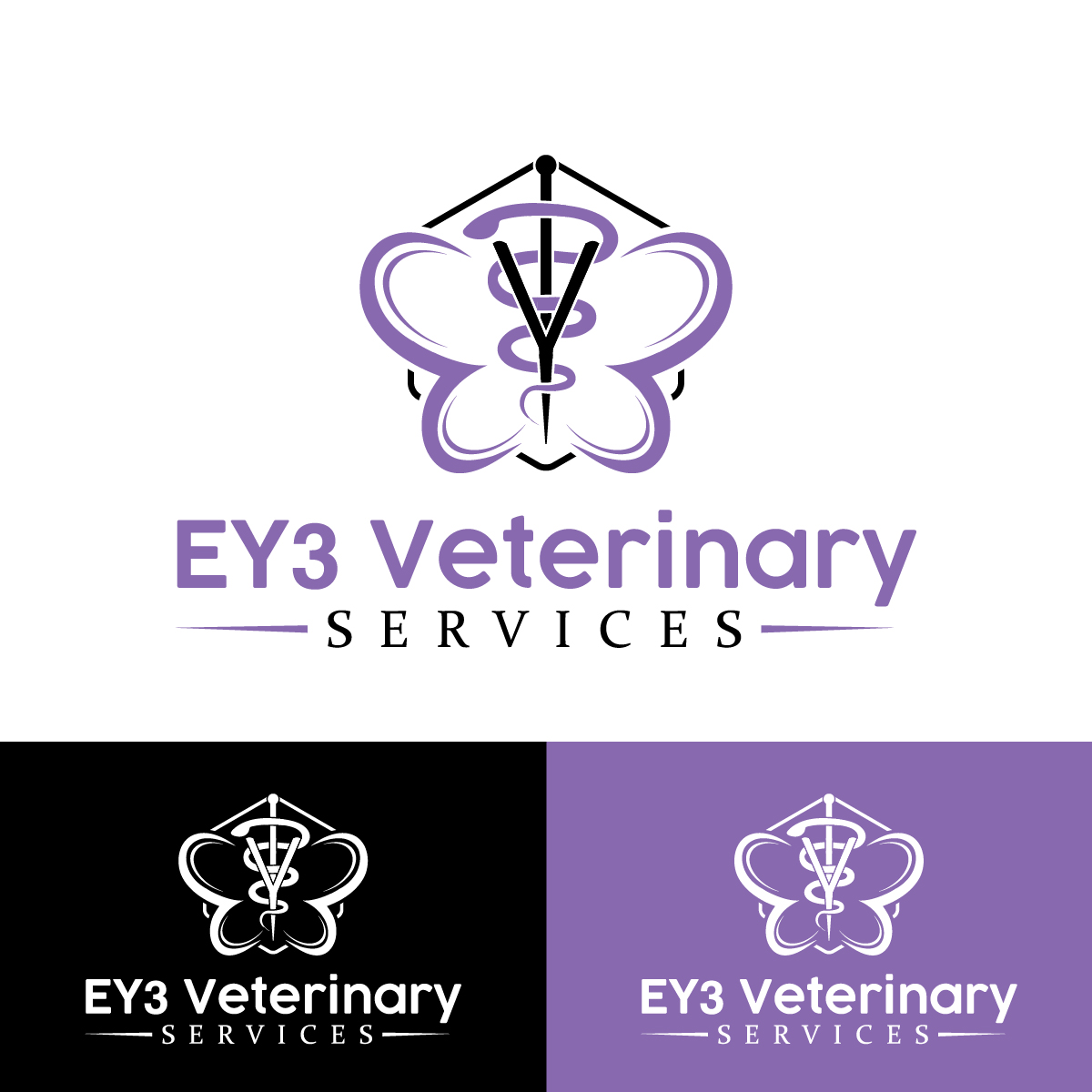 Design de Logo par fly  design pour EY3 Veterinary Services | Design #27087616