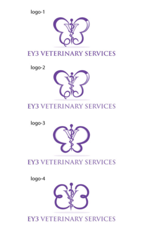 Diseño de Logo por logoQ para EY3 Veterinary Services | Diseño: #27093408