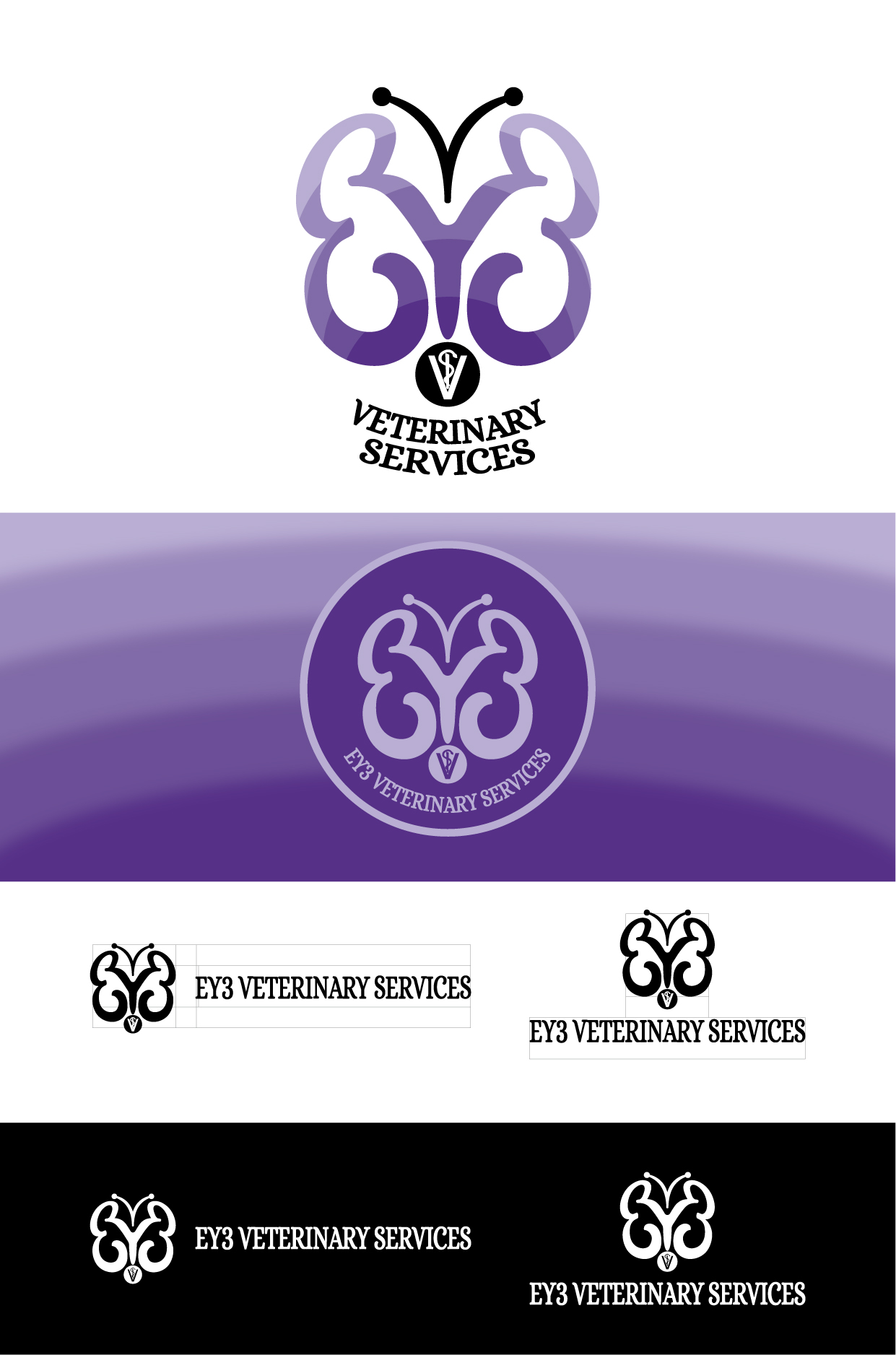 Diseño de Logo por Brandão para EY3 Veterinary Services | Diseño #27092790