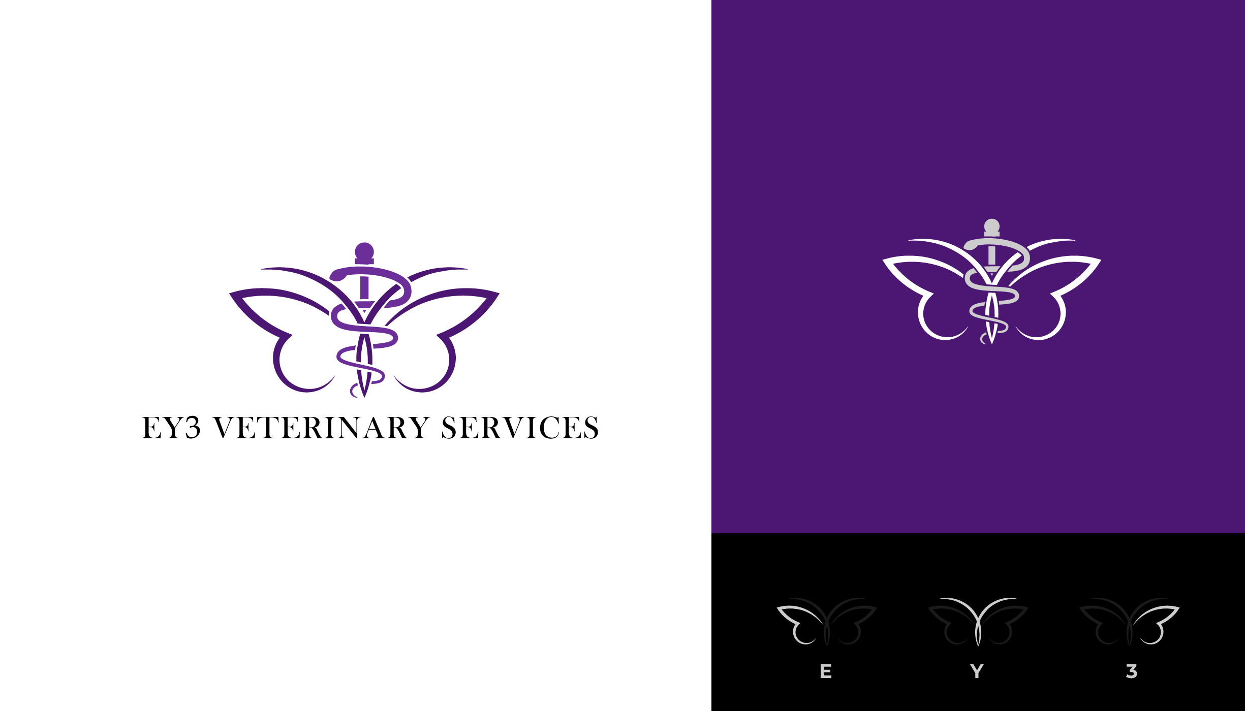 Diseño de Logo por K Hari Prasad para EY3 Veterinary Services | Diseño #27118170