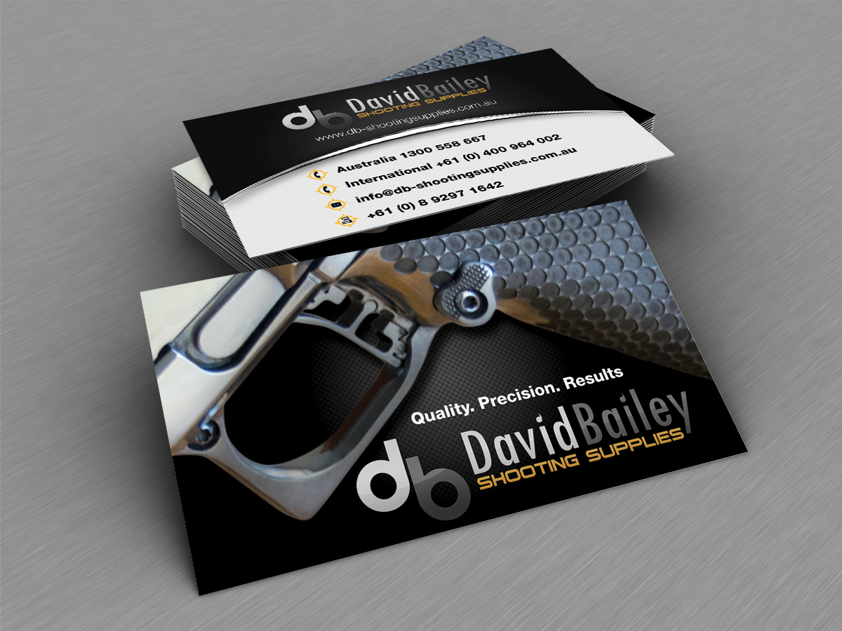 Diseño de Tarjeta de Presentación por JLG Studios para David Bailey Enterprises  | Diseño: #3057864