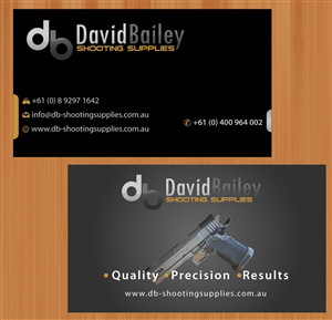 Design de Carte de Visite par Sbss pour David Bailey Enterprises  | Design : #3076715