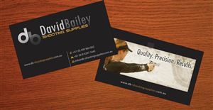 Diseño de Tarjeta de Presentación por Sbss para David Bailey Enterprises  | Diseño: #3076815