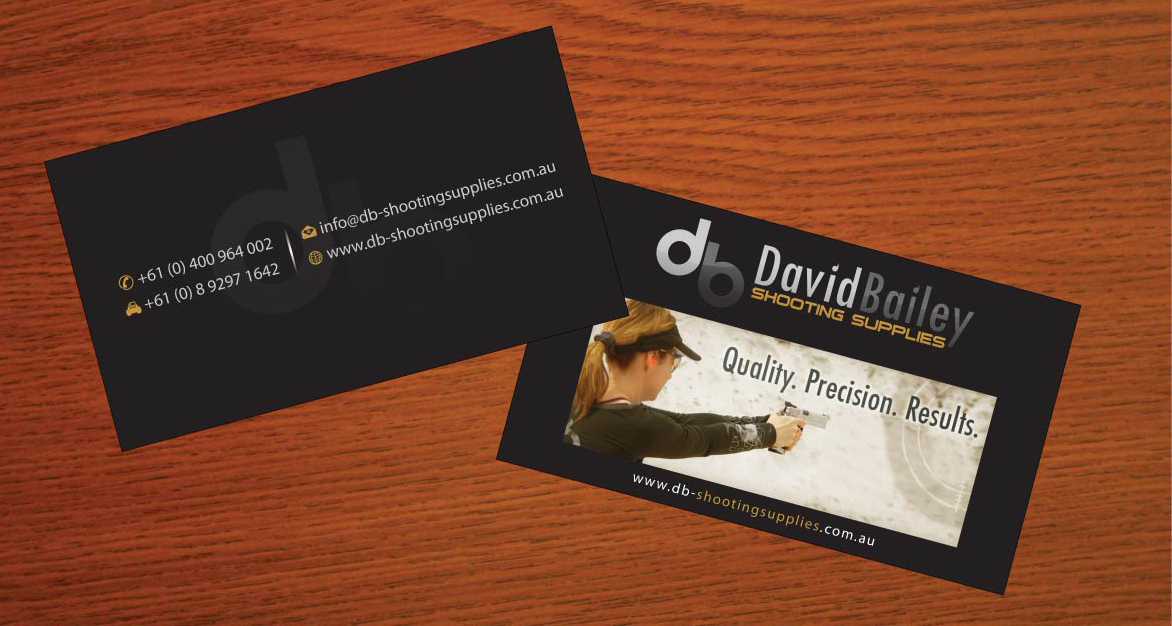 Business Card Design by Sbss for David Bailey Enterprises  | Design #3076818