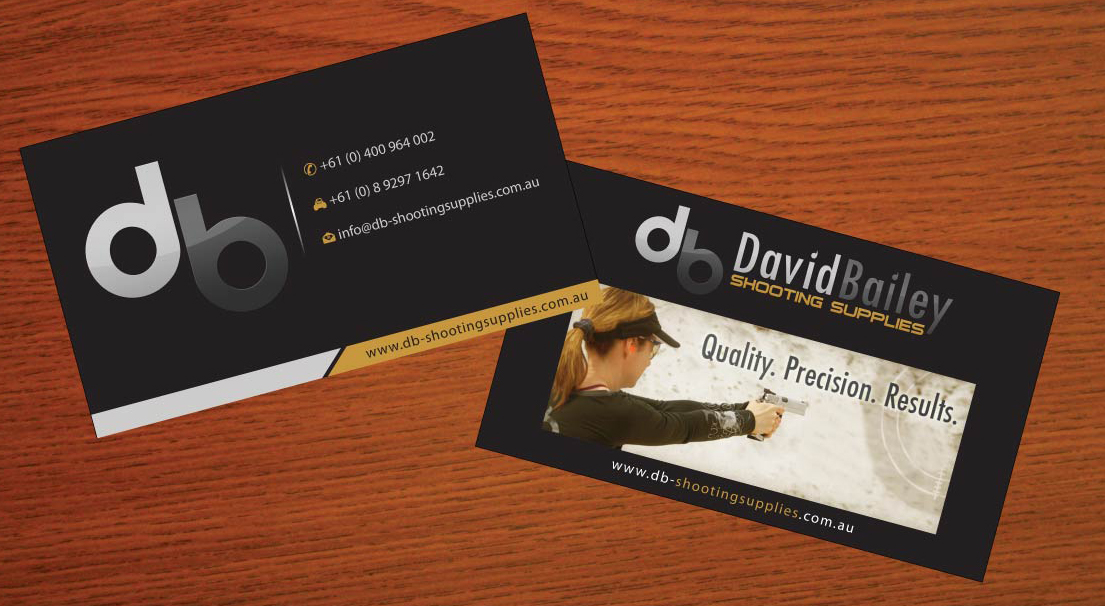 Business Card Design by Sbss for David Bailey Enterprises  | Design #3076822
