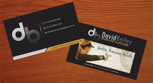 Diseño de Tarjeta de Presentación por Sbss para David Bailey Enterprises  | Diseño: #3076822
