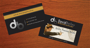 Diseño de Tarjeta de Presentación por Sbss para David Bailey Enterprises  | Diseño: #3076825