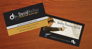 Diseño de Tarjeta de Presentación por Sbss para David Bailey Enterprises  | Diseño: #3076830