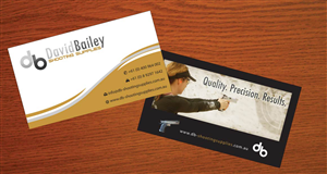 Diseño de Tarjeta de Presentación por Sbss para David Bailey Enterprises  | Diseño: #3076831