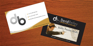 Diseño de Tarjeta de Presentación por Sbss para David Bailey Enterprises  | Diseño: #3076840