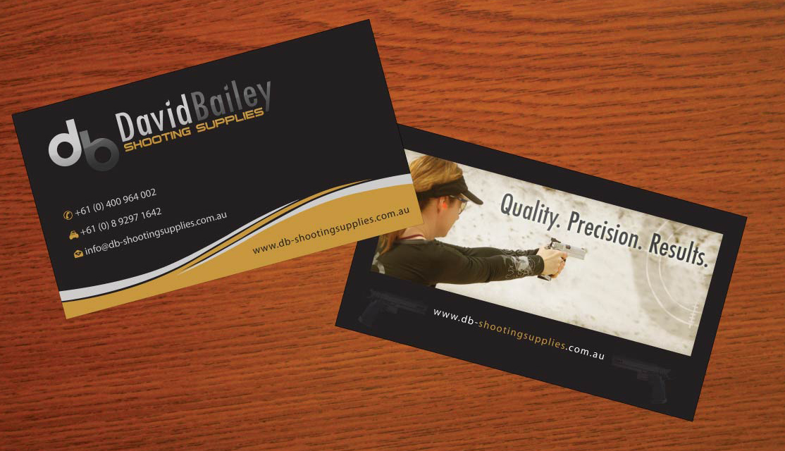 Business Card Design by Sbss for David Bailey Enterprises  | Design #3076843