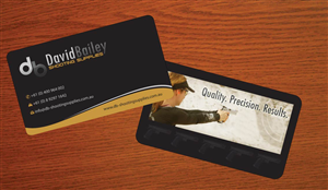 Diseño de Tarjeta de Presentación por Sbss para David Bailey Enterprises  | Diseño: #3076891