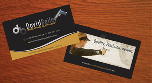 Diseño de Tarjeta de Presentación por Sbss para David Bailey Enterprises  | Diseño: #3076892