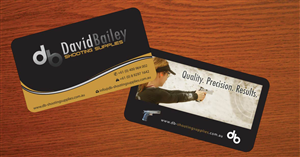 Business Card Design by Sbss for David Bailey Enterprises  | Design: #3076896