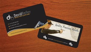 Business Card Design by Sbss for David Bailey Enterprises  | Design: #3076897