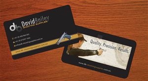 Business Card Design by Sbss for David Bailey Enterprises  | Design: #3076899