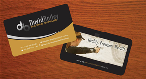 Business Card Design by Sbss for David Bailey Enterprises  | Design: #3076901