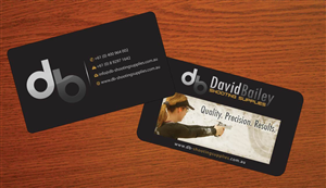 Business Card Design by Sbss for David Bailey Enterprises  | Design: #3076911