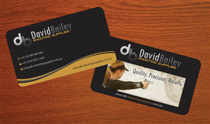 Business Card Design by Sbss for David Bailey Enterprises  | Design: #3076916