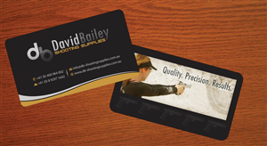 Business Card Design by Sbss for David Bailey Enterprises  | Design: #3076918