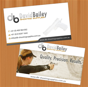 Business Card Design by Sbss for David Bailey Enterprises  | Design: #3076930