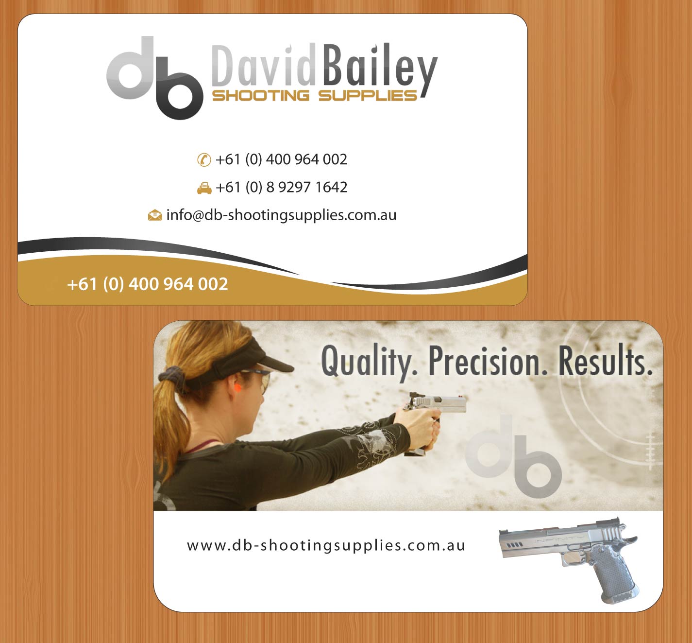 Business Card Design by Sbss for David Bailey Enterprises  | Design #3076940