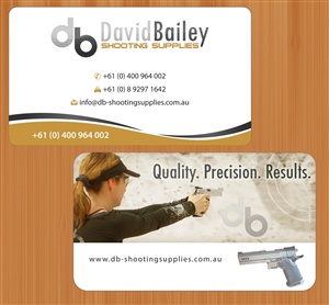 Business Card Design by Sbss for David Bailey Enterprises  | Design: #3076940