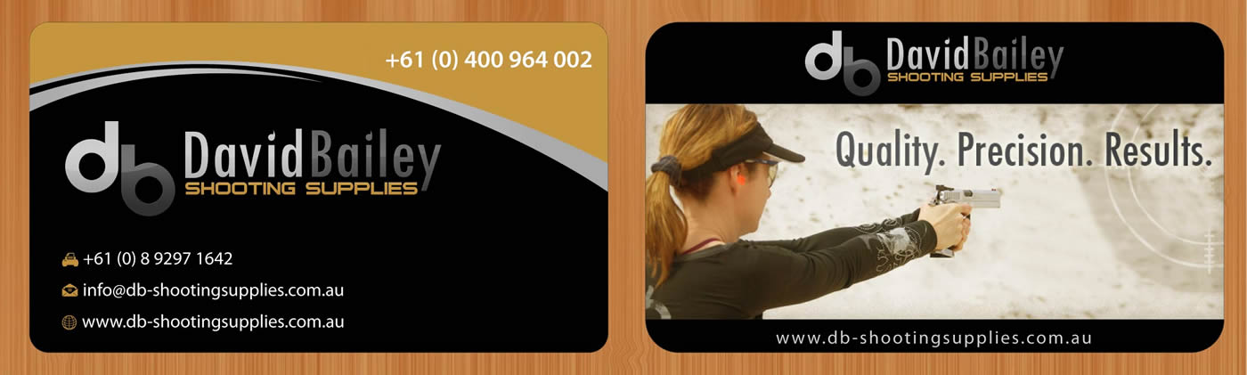 Business Card Design by Sbss for David Bailey Enterprises  | Design #3076951