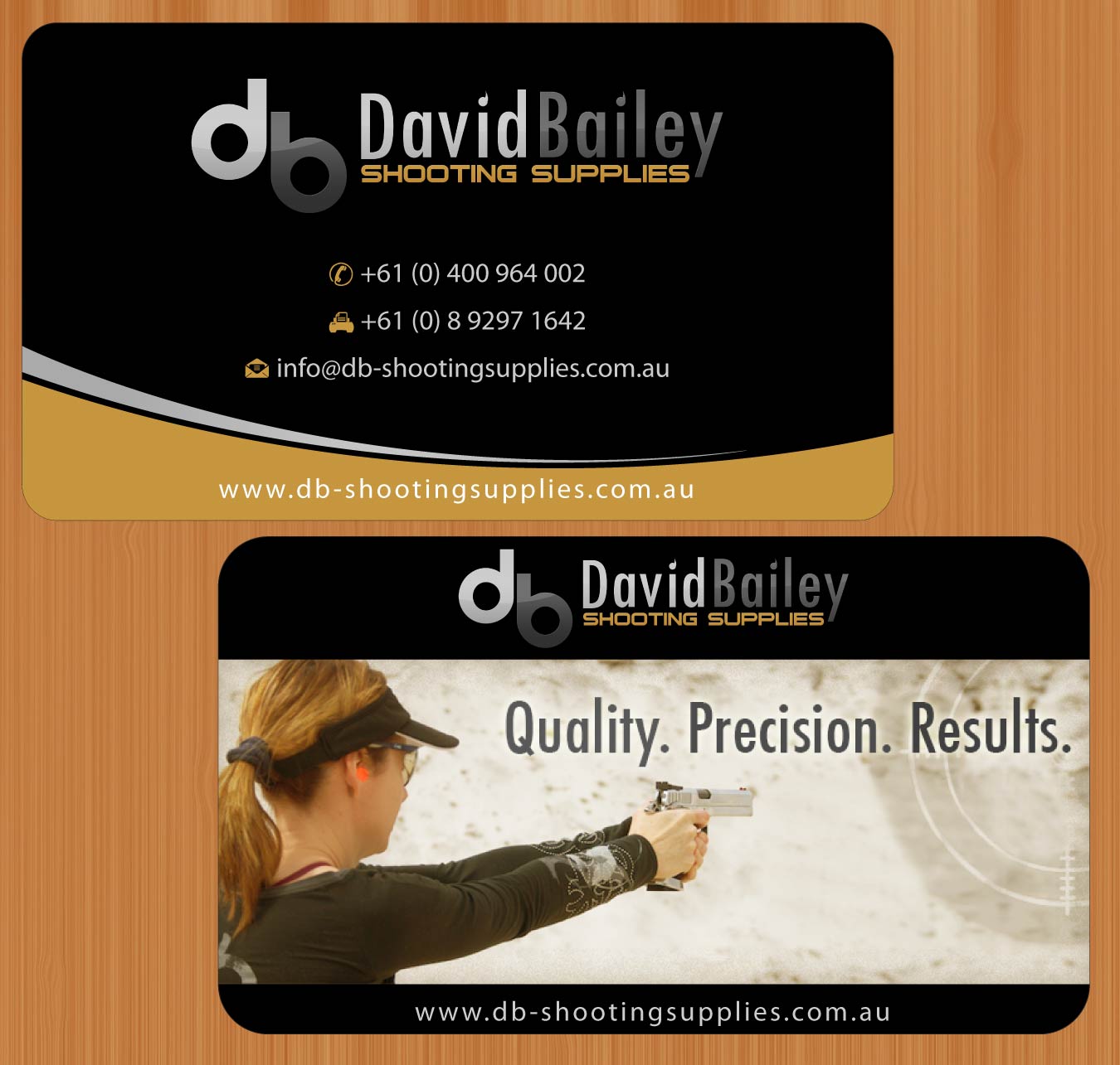 Business Card Design by Sbss for David Bailey Enterprises  | Design #3076957