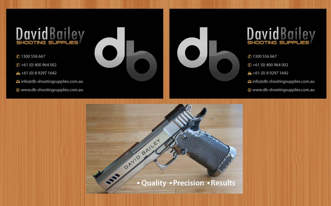 Business Card Design by Sbss for David Bailey Enterprises  | Design #3090117
