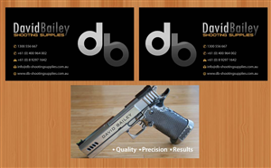 Business Card Design by Sbss for David Bailey Enterprises  | Design: #3090117