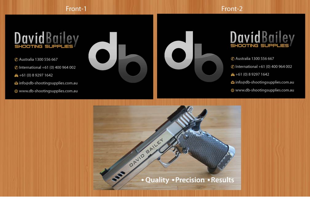 Business Card Design by Sbss for David Bailey Enterprises  | Design #3090139