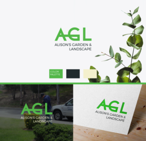 AGL (Alison's Garden & Landscape)  | Logo Design by HYPdesign