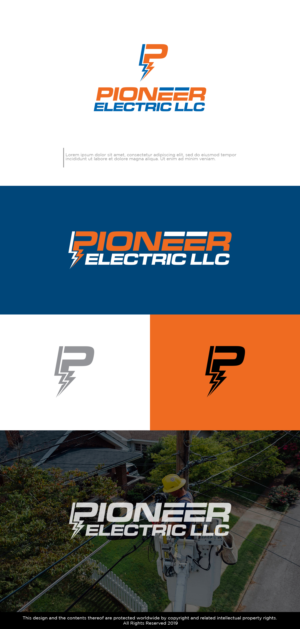 Pioneer Electric LLC | Logo Design by Kim Ji