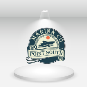 Point South Marina Co | Diseño de Logo por JUEL RANA 525340