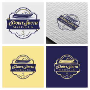Point South Marina Co | Logo-Design von Ana White