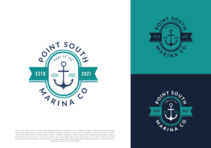 Point South Marina Co | Diseño de Logo por christianpoetoe