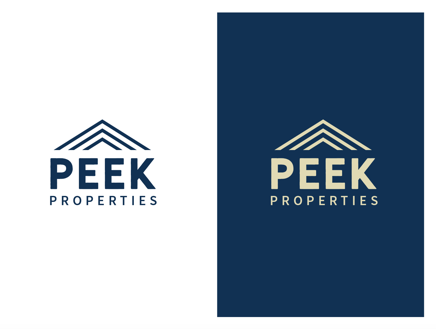 Logo Design by wonderland for PEEK Properties | Design #27091163