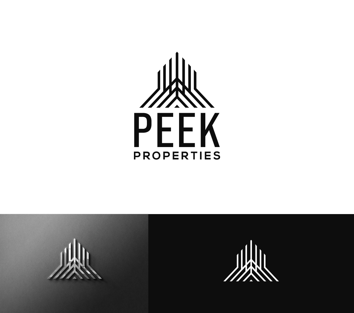 Logo Design by ecorokerz for PEEK Properties | Design #27091297