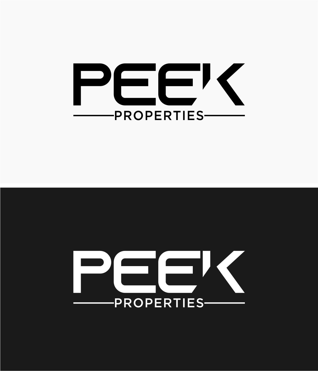 Logo Design by Rajiv Kumar for PEEK Properties | Design #27093622