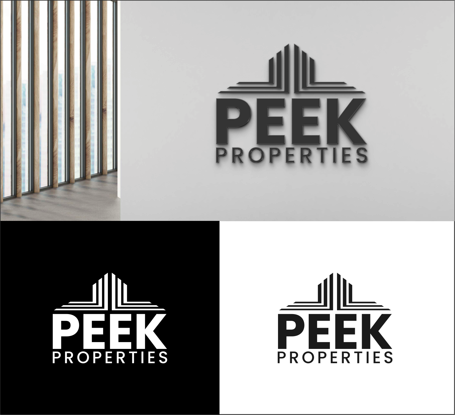 Logo Design by Udaya G for PEEK Properties | Design #27114993